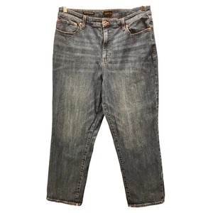 Talbots Womans Jeans Size 14 Modern Ankle Denim Medium Wash Comfort Stretch - Picture 1 of 13