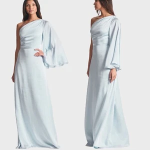 NWT Sachin & Babi Ice Blue Keely Gown Size 8 - Picture 1 of 10