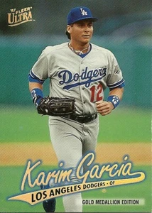 1997 Ultra Gold Karim Garcia 216 Dodgers - Picture 1 of 2