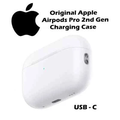 Estuche de carga de repuesto original Apple AirPods Pro (2.ª generación) - USB-C MTJV3AM/A Foto 1 de 4