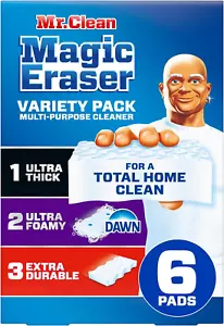 Magic Eraser Sponge, All Purpose Cleaner, Cleaning Scrubber, Kitchen, Bathroom, - Picture 1 of 12