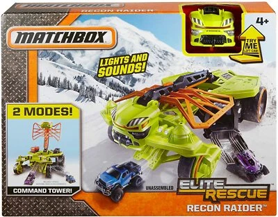Matchbox Elite Rescue Recon Raider Vehicle - Image 1 of 4