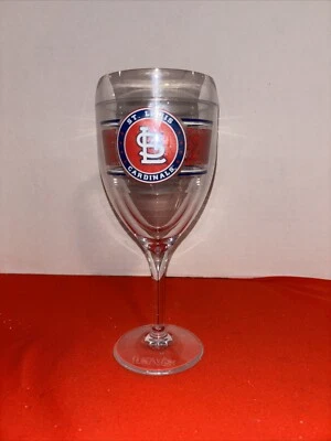 Vaso TERVIS de los Cardenales de San Luis irrompible/tallo vino “vaso” logotipo MLB Foto 1 de 4