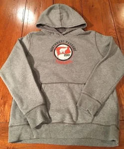 Lands' End Youth XL 18-20 Pullover Hoodie Gray Polar Bear - Picture 1 of 4