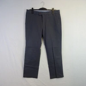 Charles Tyrwhitt Trousers W 36 L 29 Dark Grey Slim Fit Chino Classic Old Money - Picture 1 of 6