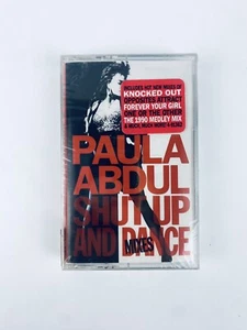Paula Abdul - Shut Up And Dance Mixes Cassette Tape NEW & SEALED w/ Hype Sticker - Picture 1 of 4