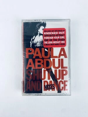 Paula Abdul - Shut Up And Dance Mixes Cassette Tape NEW & SEALED w/ Hype Sticker - Image 1 of 4