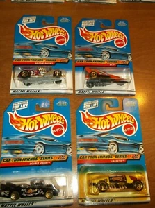 CAR-TOON FRIENDS SERIES COMPLETE, HOT WHEELS 1999 - Picture 1 of 1