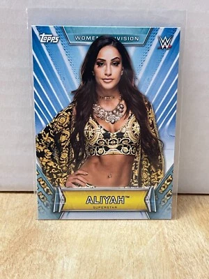 Aliyah - 2019 WWE Prizm Wrestling Card #31 - Image 1 of 2