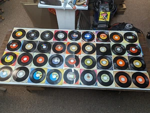 Vintage Lot BIG 70s 45 RPM Record Records Vinyl Music Lennon The Who Flack - Picture 1 of 22