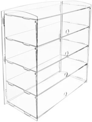 Acrylic Bakery Pastry Display Case Stand Cabinet Cakes Donuts Cupcakes Pastries