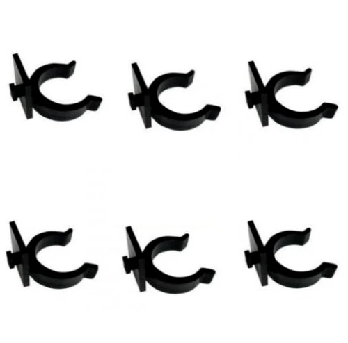 GANCIO PER ZOCCOLO DA MOBILE CUCINA CLIP PIEDINI PER ZOCCOLATURA PLASTICA 6 PZ - Immagine 1 di 1