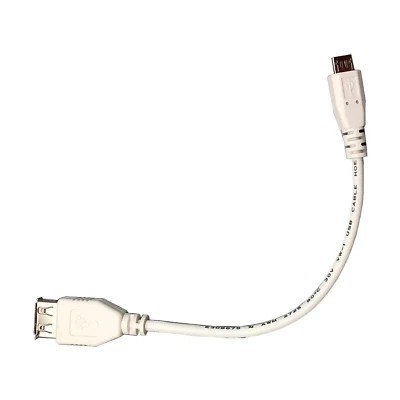 New USB Type A Female to Micro USB Extension Cable Cord - Fast Charge & Sync - Image 1 of 4