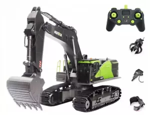 1/14 RC Excavator Dumper Truck Crawler Tractor Loader 2.4G Controlled Car Toy - Picture 1 of 22
