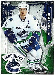DANIEL SEDIN VANCOUVER CANUCKS FATHEAD TRADEABLES REMOVABLE STICKER NHL 2016 #32 - Picture 1 of 3