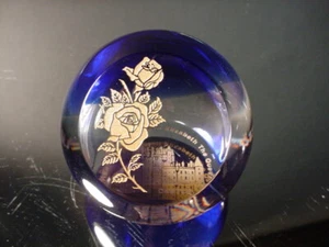 Scarce 1990 Caithness of Scotland Paperweight Queen Mom 90th Birthday Ltd 70/500 - Picture 1 of 7