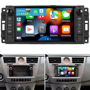 7'' CarPlay For Chrysler Sebring 2007-2010 Android 15 Car Radio Stereo GPS Navi - Picture 1 of 20