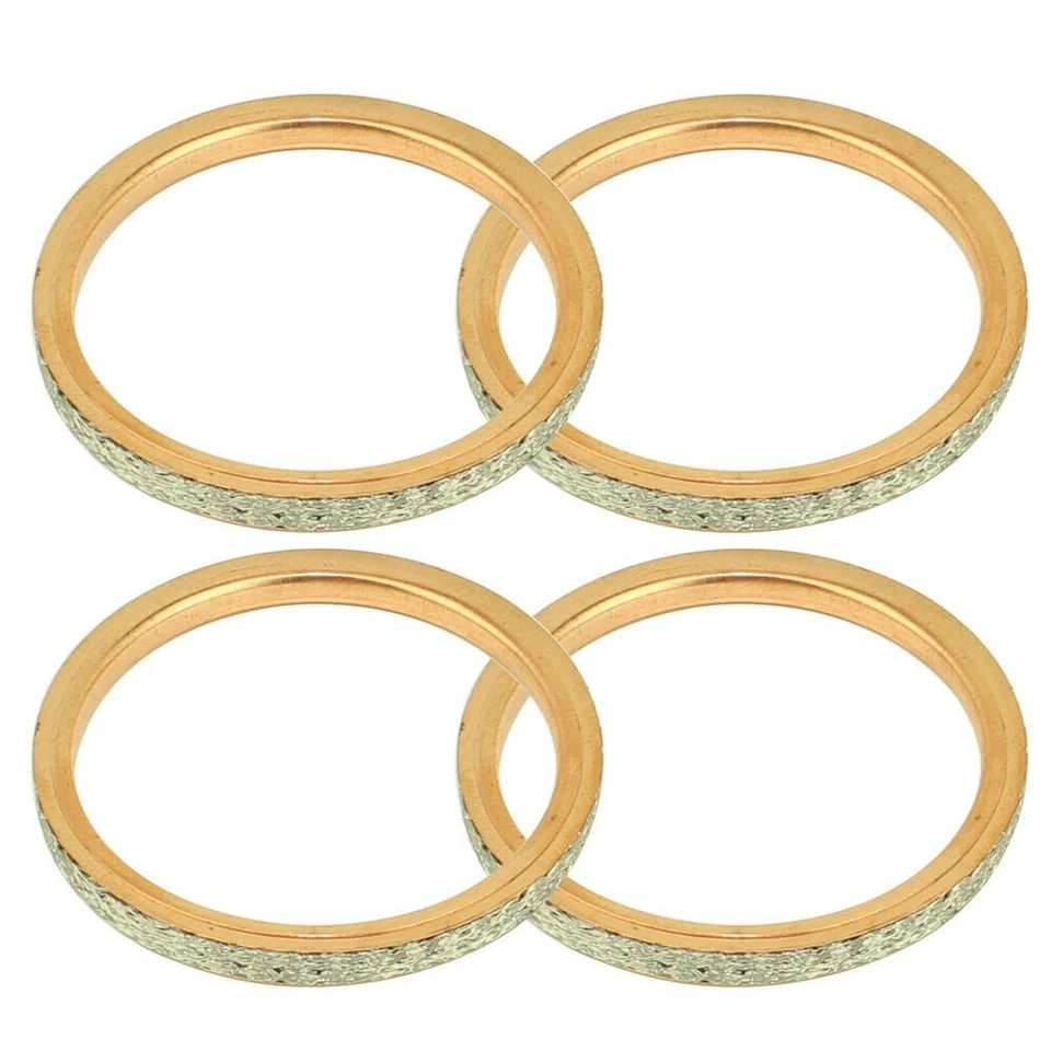 Exhaust Pipe Gaskets for Yamaha R6 YZF-R6 YZFR6 2006 2008 2009 2011 2012 2013 - Image 1 of 1