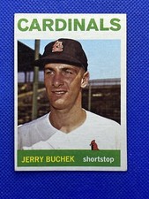 1964 Topps Jerry Buchek VG-EX St. Louis Cardinals