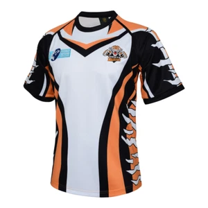 WESTS TIGERS 2004 WORLD SEVENS 2003 RETRO HERITAGE REPLICA MENS JERSEY - Foto 1 di 2