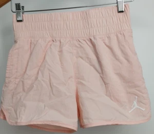 New Nike Jordan Girls' Jumpman Flying Shorts PiNK SZ LG YOUTH 12-13 - Picture 1 of 9