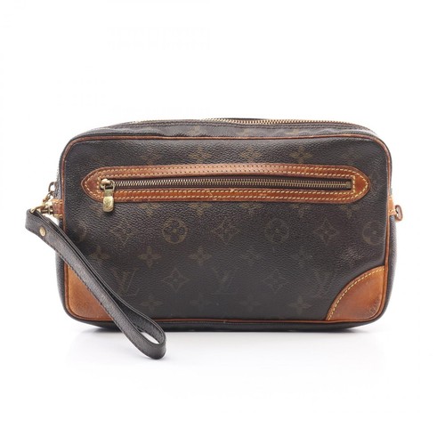 LOUIS VUITTON（LV） Borsa pochette business Louis Vuitton Marly Dragonne M51825 tela monogramma usata LV