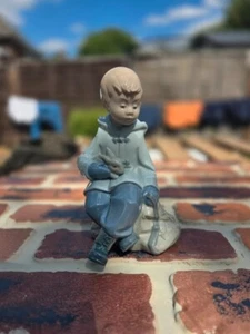 NAO Figurine, 1037, Boy With Rabbit - Picture 1 of 3