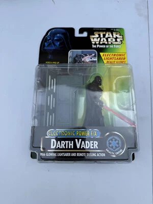 Star Wars Power of The Force Electronic Power F/X Darth Vader Action Figure R11 - Image 1 of 4