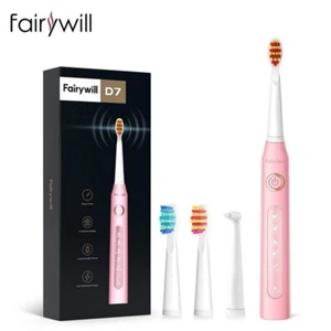 Fairywill Adult Electric Sonic Toothbrush FW-507 Waterproof and Rechargeable - Picture 1 of 10