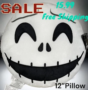 NEW-Disney's 12” Nightmare Before Christmas Jack Skellington Plush Pillow-Decor - Picture 1 of 16