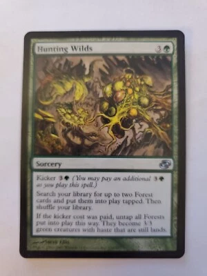 MTG Magic The Gathering Card Hunting Wilds Sorcery Green Planar Chaos 2007 - Image 1 of 2