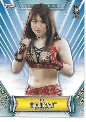 2019 Topps WWE Wresting Women's Division Io Shirai 1st Card - Image 1 of 2