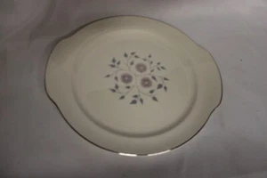 Pair of Anniversary Pattern Platter Century Service Corp. Semi Vitreous (67) - Picture 1 of 5