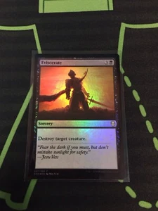 MTG Magic The Gathering Eviscerate Foil DOM Black Sorcery Commander - Picture 1 of 1