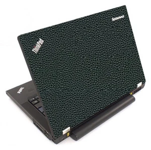 LEATHER Vinyl Lid Skin Cover Decal fits IBM Lenovo ThinkPad T440P Laptop - Picture 1 of 1