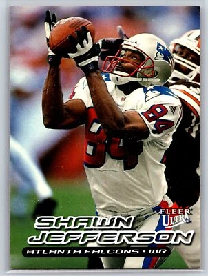 2000 Fleer Ultra Shawn Jefferson Atlanta Falcons #204 - Image 1 of 2