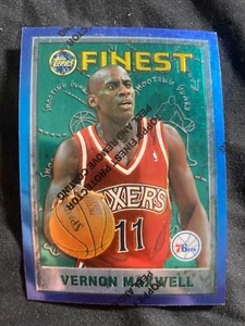 Tarjeta de baloncesto 1996 Topps Finest #166 Vernon Maxwell casi nueva-como nueva de la NBA - Imagen 1 de 1