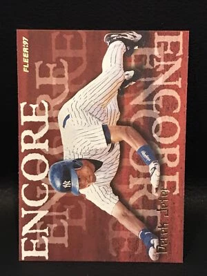 1997 Fleer Encore #703 Derek Jeter New York Yankees HOF NM-MT + - Image 1 of 2