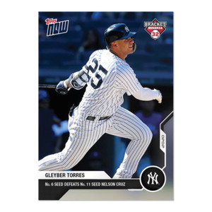 Gleyber Torres - 2020 TOPPS NOW Bracket Bonanza Card BB1-14 (PR 293)