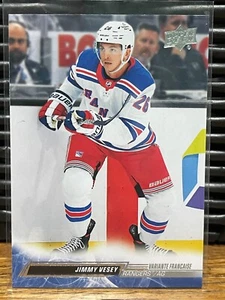 2022-23 Upper Deck Extended Series - 594 Jimmy Vesey - French - Bild 1 von 2