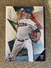 2015 Topps Finest SUPERFRACTOR 1/1 Trevor May #82 Rookie RC Minnesota Twins