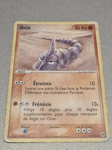 Carte Pokemon Française Onix 71/100 Ex Tempête De Sable - Imagen 1 de 2