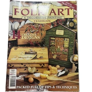 Revista de Arte Popular y Pintura Decorativa Vol 8 No. 4 artesanías vintage - Imagen 1 de 10
