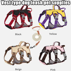 Gilet Imbracatura per Cani Animali Domestici No Pull Forte Regolabile Riflettente Imbottito Sicurezza Cucciolo - Foto 1 di 26