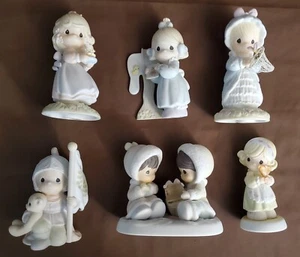 Lot of 6 Vintage 1990's Precious Moments Figurines - Picture 1 of 19