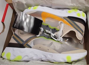 145 New s NIKE REACT ELEMENT 87 AQ1090 101 US8.5 UK7.5 26.5CM - Picture 1 of 4