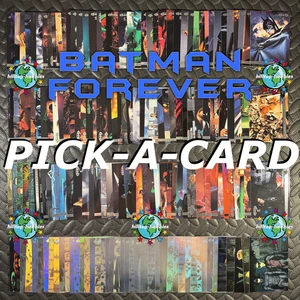 1995 FLEER ULTRA BATMAN FOREVER PICK-A-CARD 1-120 BASE,HOLOGRAM,ANIMACTION,G1,G2 - Picture 1 of 337