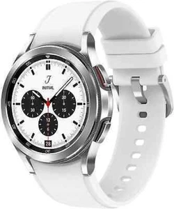 Samsung Galaxy Watch4 SM-R860 40mm Bluetooth Smartwatch Aluminium White (A) - Picture 1 of 2