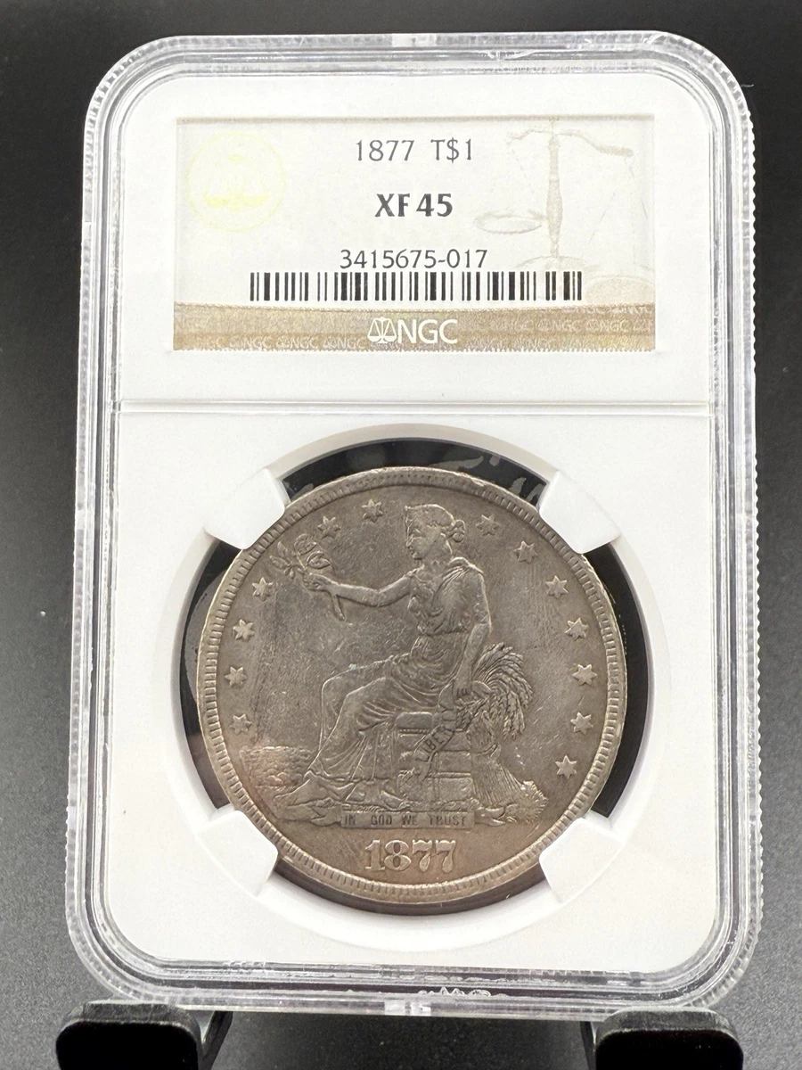 1877 Year Grade XF 45 US Trade Dollars (1873-1885) for sale | eBay
