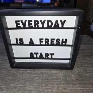 Everyday Is A Fresh Start - Picture 1 of 2